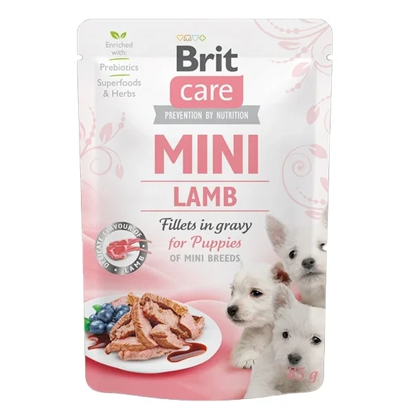 Brit Care Pouch Mini Puppy Lamb