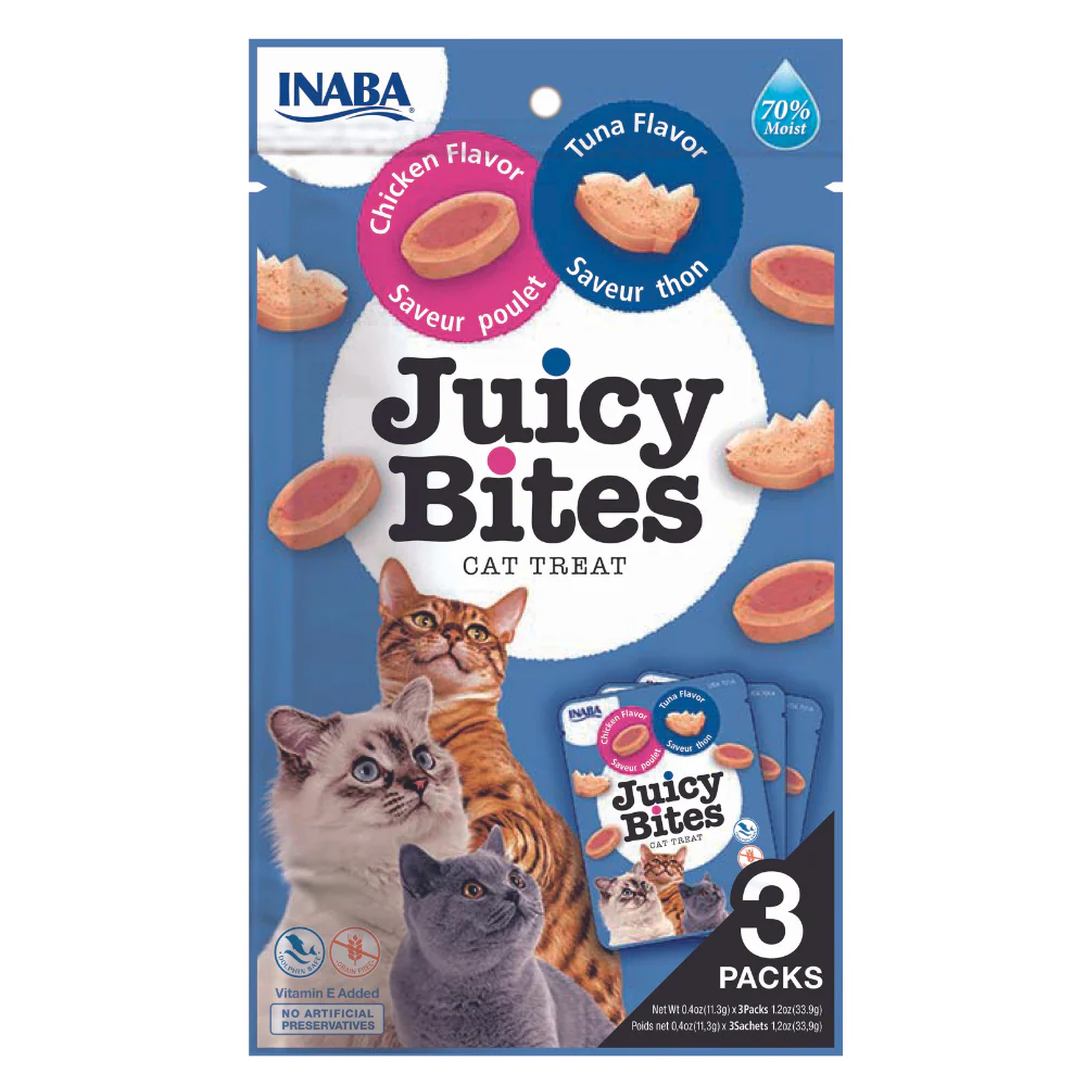 Inaba Churu Cat Juicy Bites Tuna & Chicken