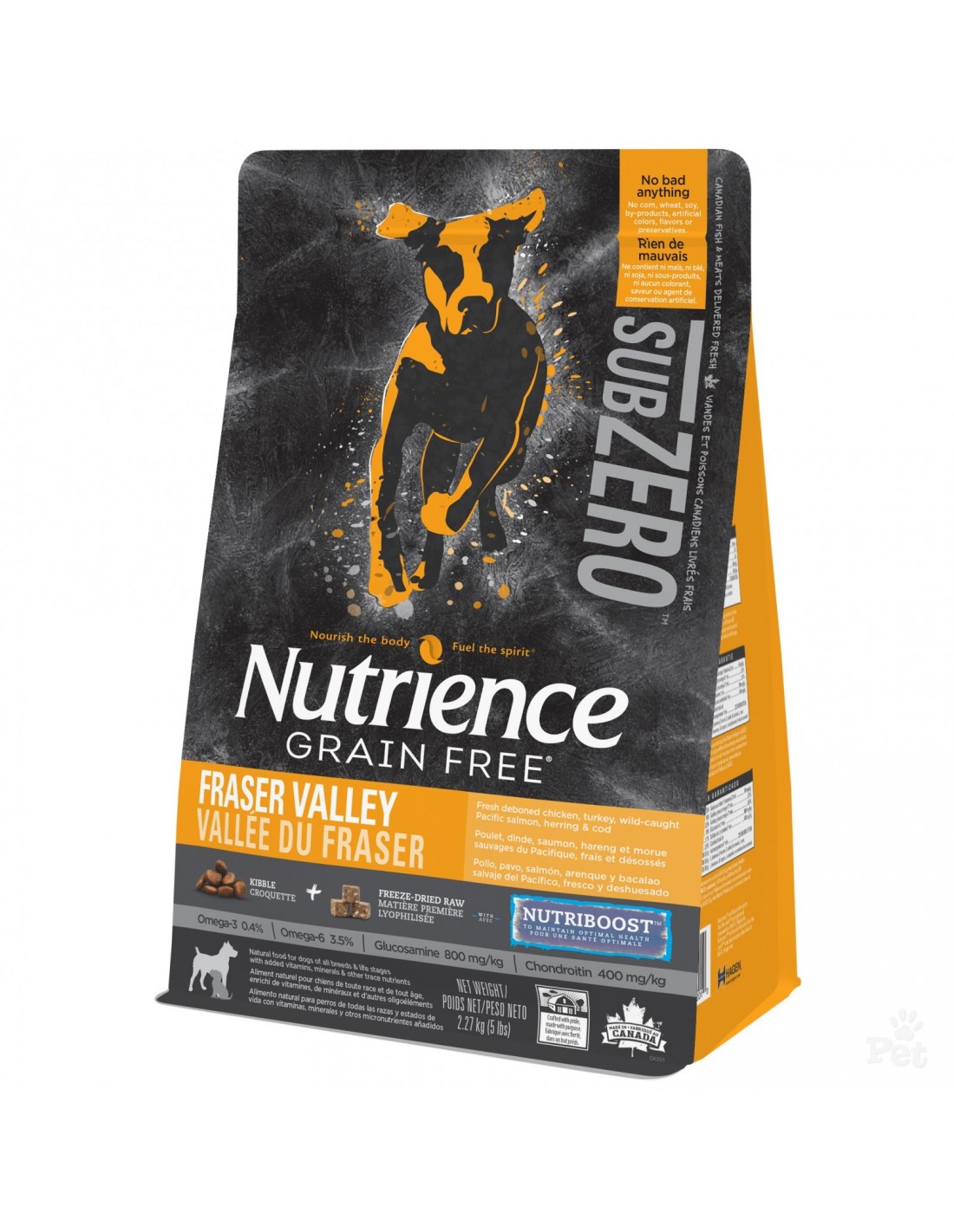 Nutrience Dog Sub Zero Fraser Valley 10kg