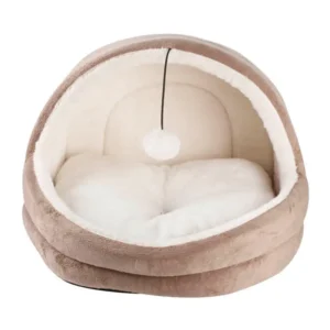 Pawise Cama Igloo Café para Gato
