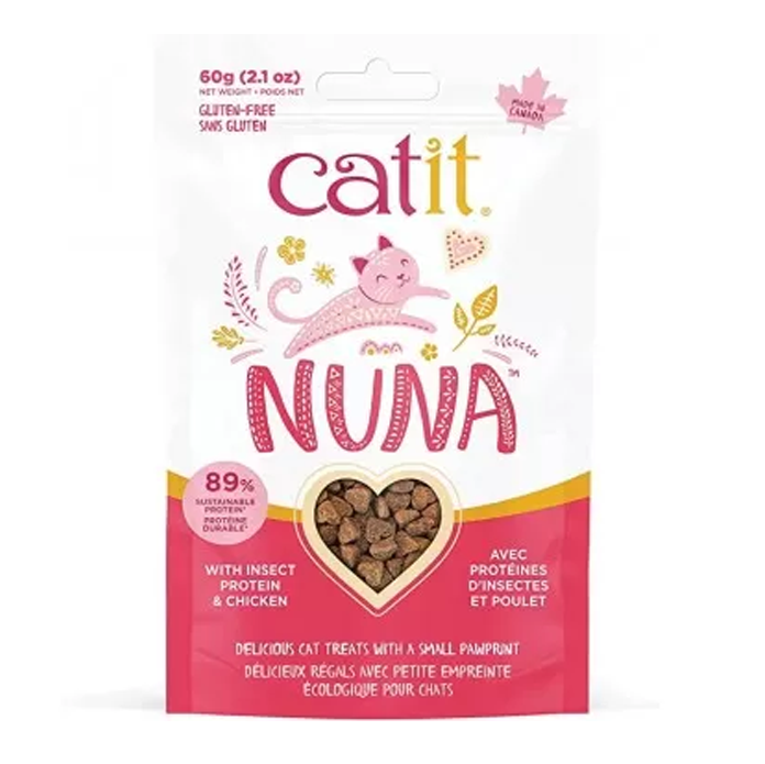 Catit Nuna Cat Treats Insect & Chicken 60gr