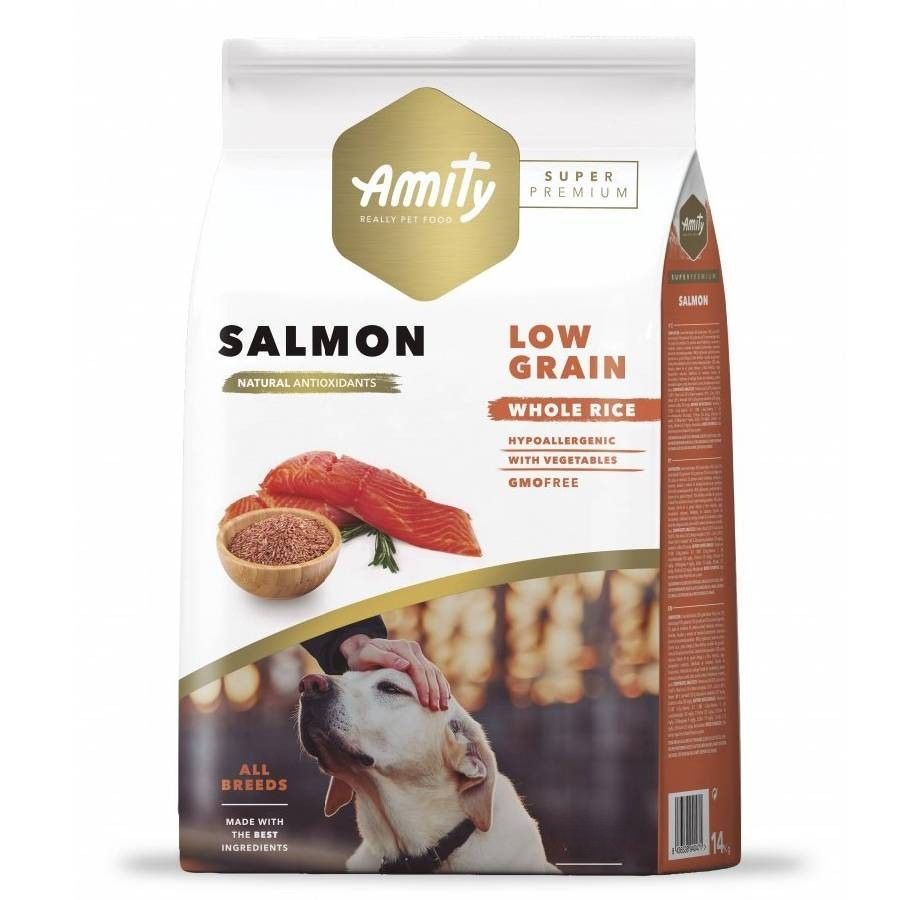 Amity Dog Adult Low Grain Salmon 14kg