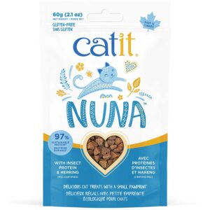 Catit Nuna Cat Treats Insect & Herring 60gr