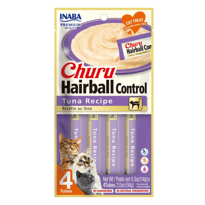 Inaba Churu Cat Hairball Tuna