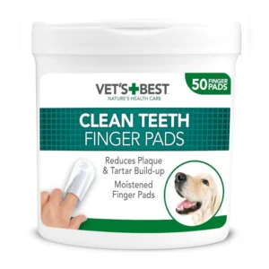 Vet's Best Clean Teeth Finger Pads 50un