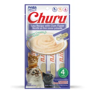 Inaba Churu Cat Tuna & Clam 4un