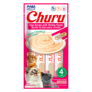 Inaba Churu Cat Tuna & Shrimp 4un